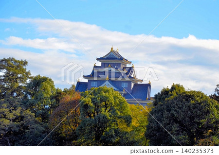 Okayama castle castle tower Okayama castle castle tower 140235373