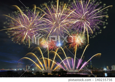 Adachi Fireworks: 2026 (Arakawa Riverbank: Adachi Ward, Tokyo) 140235756