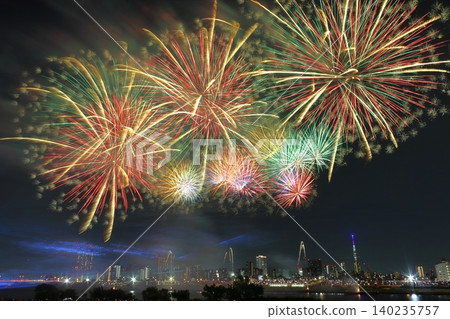 Adachi Fireworks: 2026 (Arakawa Riverbank: Adachi Ward, Tokyo) 140235757
