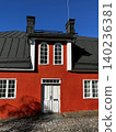 Old House on Medieval Street of Porvoo in Finland. Old House on Medieval Street of Porvoo in Finland. 140236381