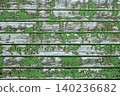Green old boards a background 140236682