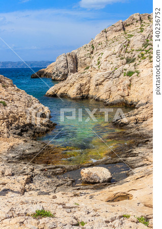 Scenic view of Frioul archipelago near Marseille, France Scenic view of Frioul archipelago near Marseille, France 140236752