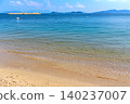 [Kagawa] Megijima Island in summer: Megijima's coast with its crystal-clear waters 140237007
