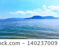 [Kagawa] Summer on Megijima Island: The Seto Inland Sea as seen from Megijima Beach 140237009