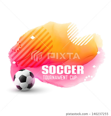 awesome soccer tournament background in memphis style awesome soccer tournament background in memphis style 140237255