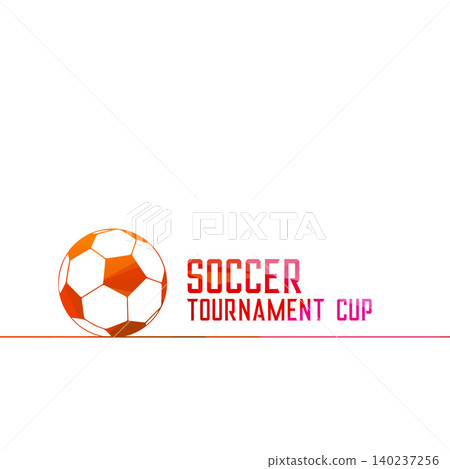 soccer tournament background with football soccer tournament background with football 140237256