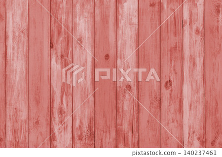 Red colored painted wooden board with vertical planks texture, rustic wall surface, background Red colored painted wooden board with vertical planks texture, rustic wall surface, background 140237461