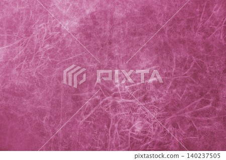 Matte pink genuine leather, leatherette with soft grain and subtle fibers texture background Matte pink genuine leather, leatherette with soft grain and subtle fibers texture background 140237505