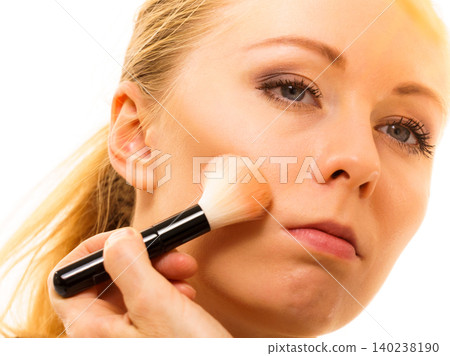 Makeup artist apply make up Makeup artist apply make up 140238190