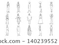 穿著二手服飾的女性 140239552
