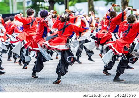 The Yosakoi Festival that excites every single spectator The Yosakoi Festival that excites every single spectator 140239580