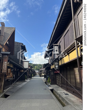 The old townscape of Takayama City The old townscape of Takayama City 140240092