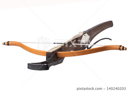 crossbow isolated on white crossbow isolated on white 140240203