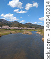 Cherry trees near Gassan Tomita Castle 140240214