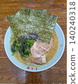 Close-up of the char siu on top of tonkotsu ramen 140240318