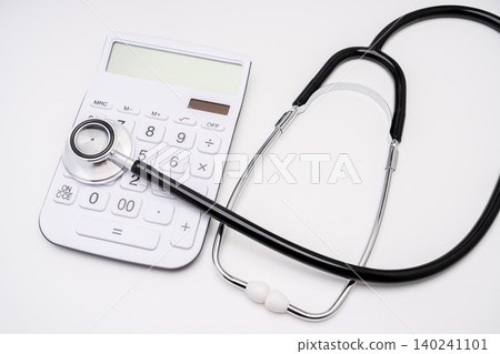 A clean, white-based image representing a medical examination room. A clean, white-based image representing a medical examination room. 140241101