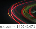 Red arrow of light 140241471
