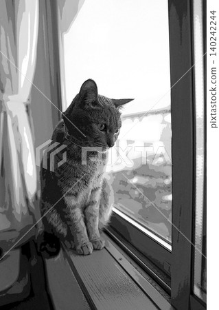 sketch style cat cat cat kijitora gray female female female cat female cat healthy pretty healing sketch style cat cat cat kijitora gray female female female cat female cat healthy pretty healing 140242244