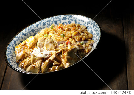 Mapo Tofu Fried Rice Mapo Tofu Fried Rice 140242478