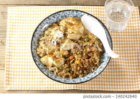 Mapo Tofu Fried Rice Mapo Tofu Fried Rice 140242640