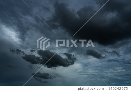 Cloud storm sky dark rain lightning thunder stoumy typhoon Nature light scene rainy atmosphere damage effect carbon dioxide dust air pollution 2.5 Pm, texture nature windstorm weather skyscape. Cloud storm sky dark rain lightning thunder stoumy typhoon Nature light scene rainy atmosphere damage effect carbon dioxide dust air pollution 2.5 Pm, texture nature windstorm weather skyscape. 140242975