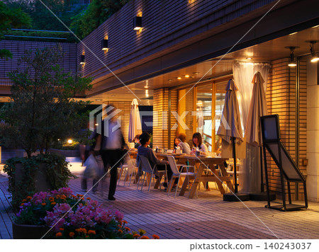 Luxury apartments in Hiroo at dusk: Urban landscape (June 2026) Luxury apartments in Hiroo at dusk: Urban landscape (June 2026) 140243037