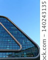 Blue sky and modern glass architecture 140243135