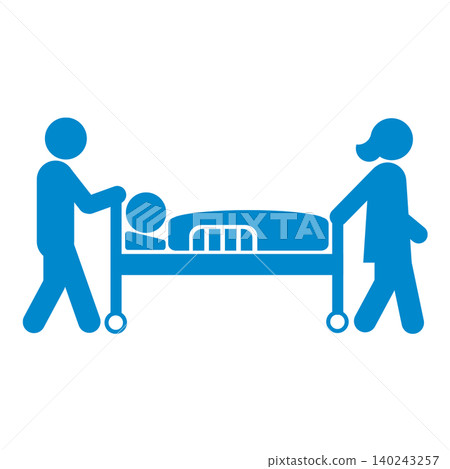 床上轉移/照護、福利和無障礙設計的圖示 床上轉移/照護、福利和無障礙設計的圖示 140243257
