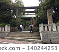 Torii gate of Tokyo Daijingu 140244253