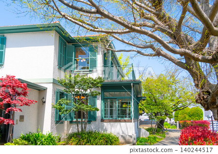 Bluff No. 18, a Western-style house in Yamate, Yokohama. Bluff No. 18, a Western-style house in Yamate, Yokohama. 140244517
