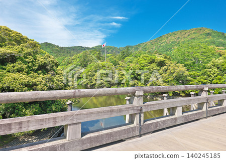 [Ujibashi of Ise Shrine] Ujikancho, Ise City, Mie Prefecture 140245185