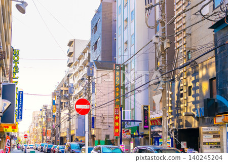 Yokohama, Fukutomi-cho, Kokusai-dori, Koreatown Yokohama, Fukutomi-cho, Kokusai-dori, Koreatown 140245204