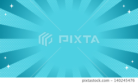 A refreshing and impactful background image featuring blue rays and polka dots, perfect for summer sales and promotions. A refreshing and impactful background image featuring blue rays and polka dots, perfect for summer sales and promotions. 140245476