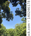 Fresh green and blue sky 140246178