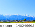 Scenery of Azumino in May; Scenery of Shinshu; Spring rural landscape 140246608
