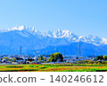 Scenery of Azumino in May; Scenery of Shinshu; Spring rural landscape 140246612