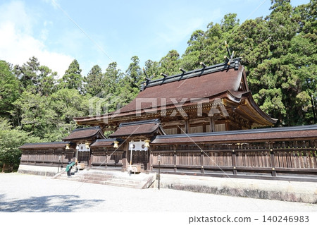 熊野本宮大社主神社,世界遺產。 熊野本宮大社主神社,世界遺產。 140246983