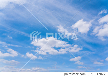 A cloudy summer sky, as the rainy season approaches. A cloudy summer sky, as the rainy season approaches. 140247077