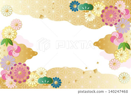 日式風格,傳統日式圖案相框,春季設計,菊花,松樹,竹子,梅花,麻葉圖案,新年,新年祝福,女兒節(少女節),成年禮裝飾。 日式風格,傳統日式圖案相框,春季設計,菊花,松樹,竹子,梅花,麻葉圖案,新年,新年祝福,女兒節(少女節),成年禮裝飾。 140247468