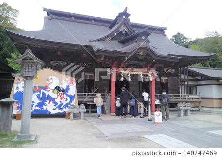 Oarai Mae Shrine的主要大廳 140247469