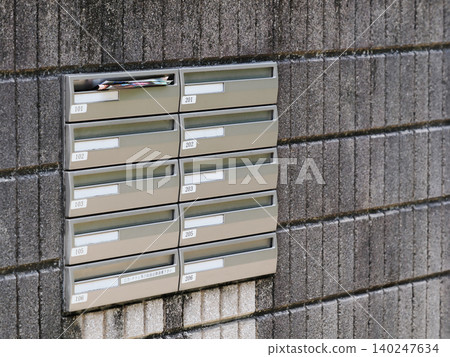 Apartment housing collective mailbox Apartment housing collective mailbox 140247634