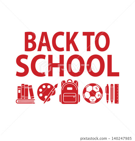 Back to School vector design 140247985