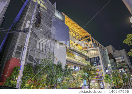 大阪夜景:大阪府大阪市心齋橋、美國村、心齋橋大台階 大阪夜景:大阪府大阪市心齋橋、美國村、心齋橋大台階 140247996