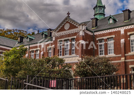 The former Imperial Guard Division Headquarters, a nationally designated Important Cultural Property, stands in Kitanomaru Park. (November 2023) 140248025
