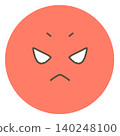 Angry face 140248100
