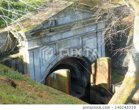 The historic brick-built old Nakagawa Tunnel The historic brick-built old Nakagawa Tunnel 140248319