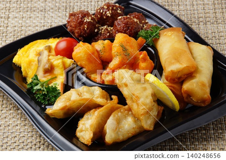 Assorted Chinese food Assorted Chinese food 140248656