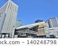 Urban landscape in front of the Osaka station 140248798