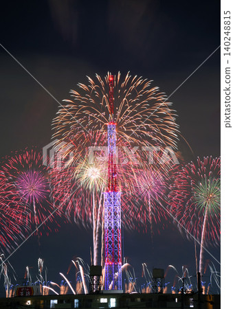 Kyoto Art Fireworks and Tomiyama Yume Tower 137 Kyoto Art Fireworks and Tomiyama Yume Tower 137 140248815