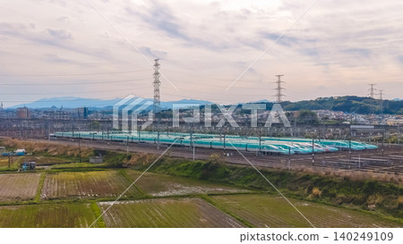 April 30 2026 Sanriku Coast Expressway interchange with elevated roads and vehicles April 30 2026 Sanriku Coast Expressway interchange with elevated roads and vehicles 140249109